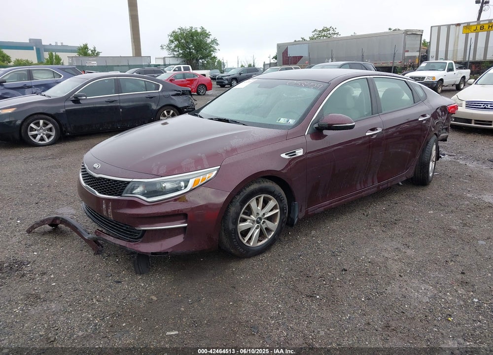 2016 KIA OPTIMA VIN: 5XXGT4L31GG053429