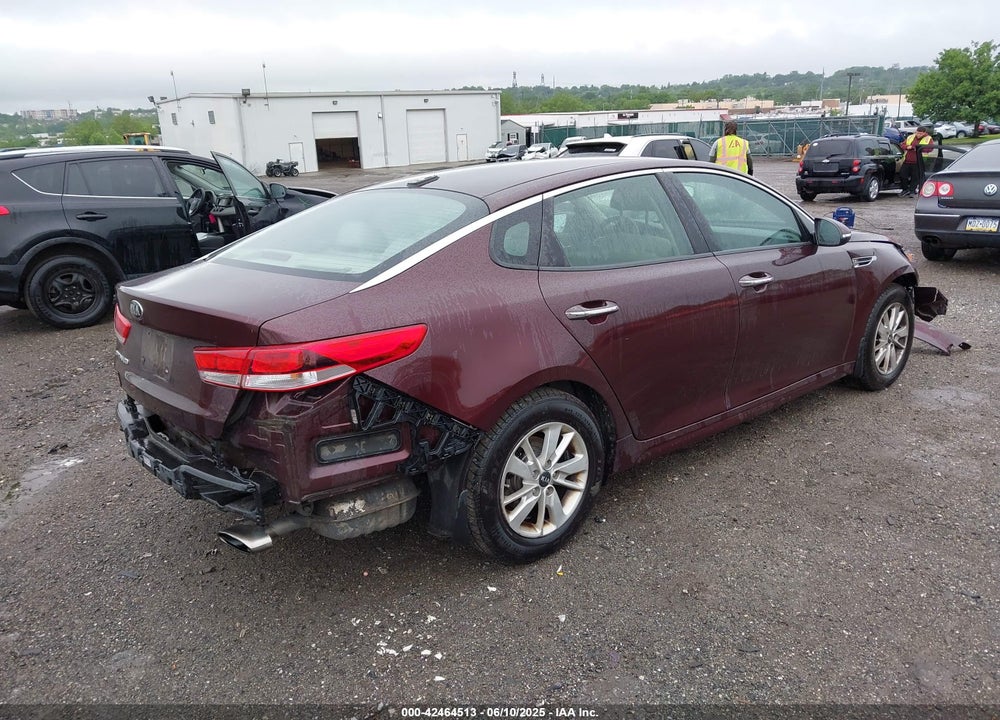 2016 KIA OPTIMA VIN: 5XXGT4L31GG053429