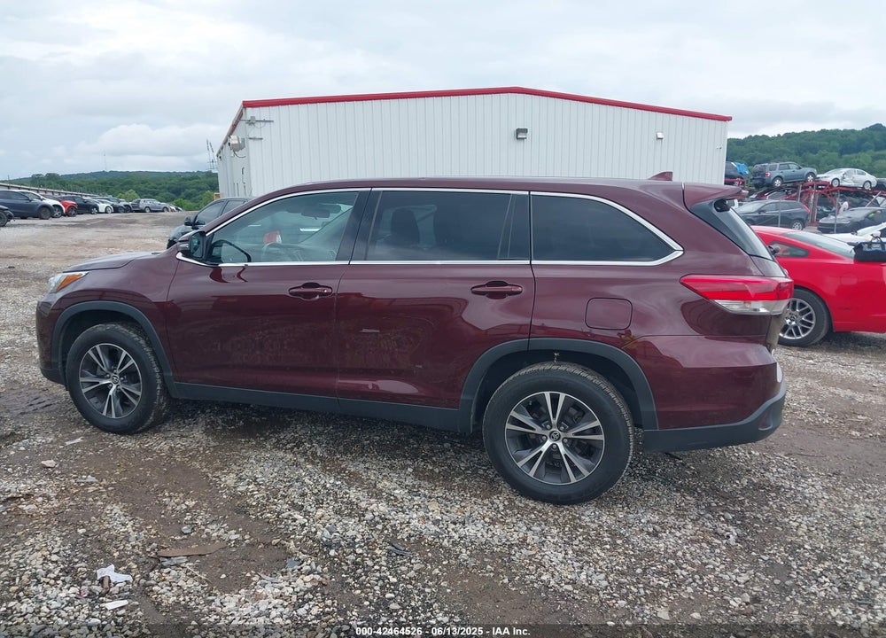 2019 TOYOTA HIGHLANDER VIN: 5TDZZRFH9KS336034