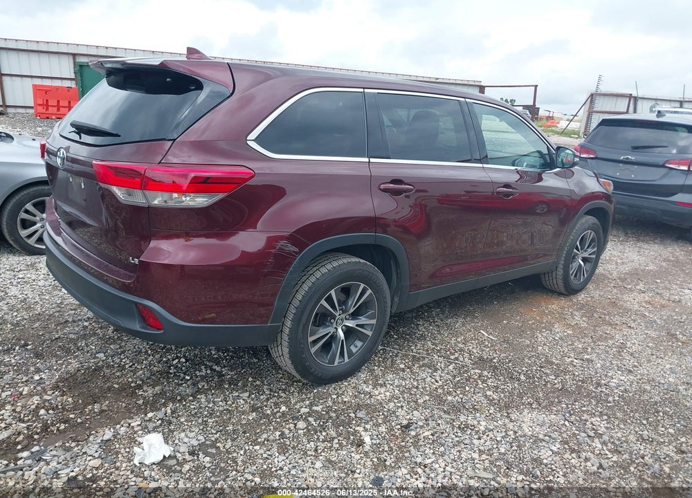 2019 TOYOTA HIGHLANDER VIN: 5TDZZRFH9KS336034
