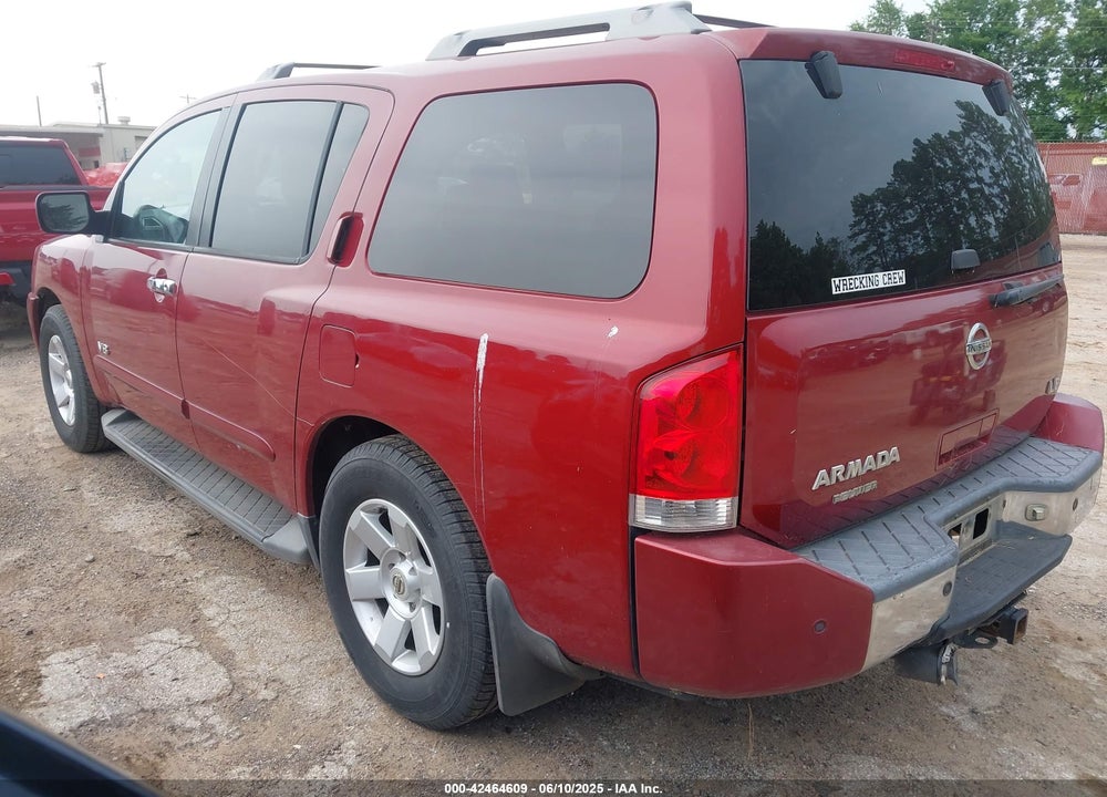 2006 NISSAN ARMADA VIN: 5N1AA08AX6N725627