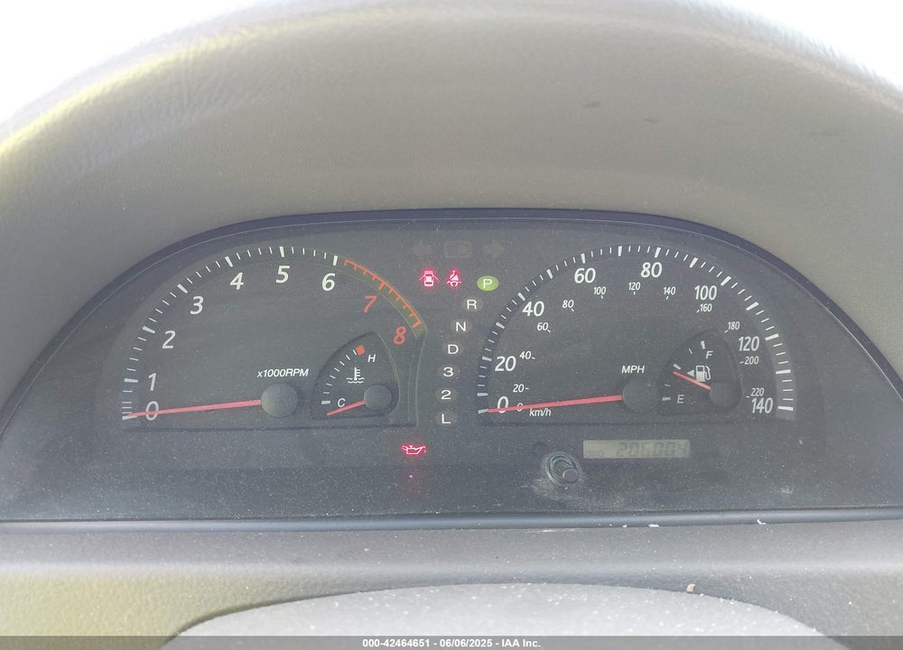 2003 TOYOTA CAMRY LE V6 VIN: 4T1BF32K33U044476