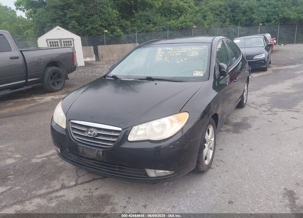 2007 HYUNDAI ELANTRA GLS/LIMITED/SE VIN: KMHDU46D67U116633