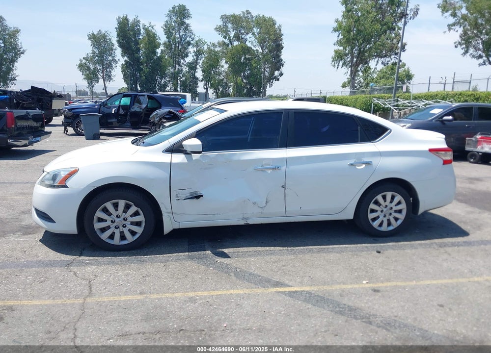 2014 NISSAN SENTRA S VIN: 3N1AB7AP8EY233806