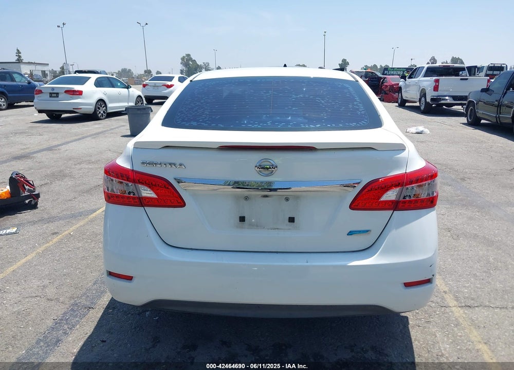 2014 NISSAN SENTRA S VIN: 3N1AB7AP8EY233806