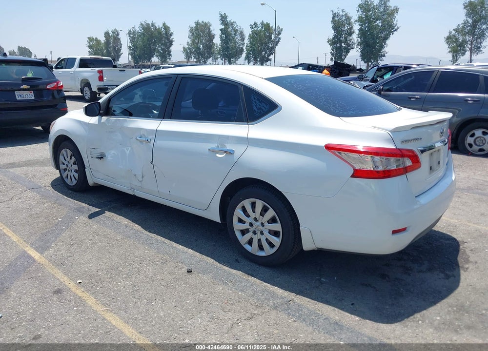 2014 NISSAN SENTRA S VIN: 3N1AB7AP8EY233806