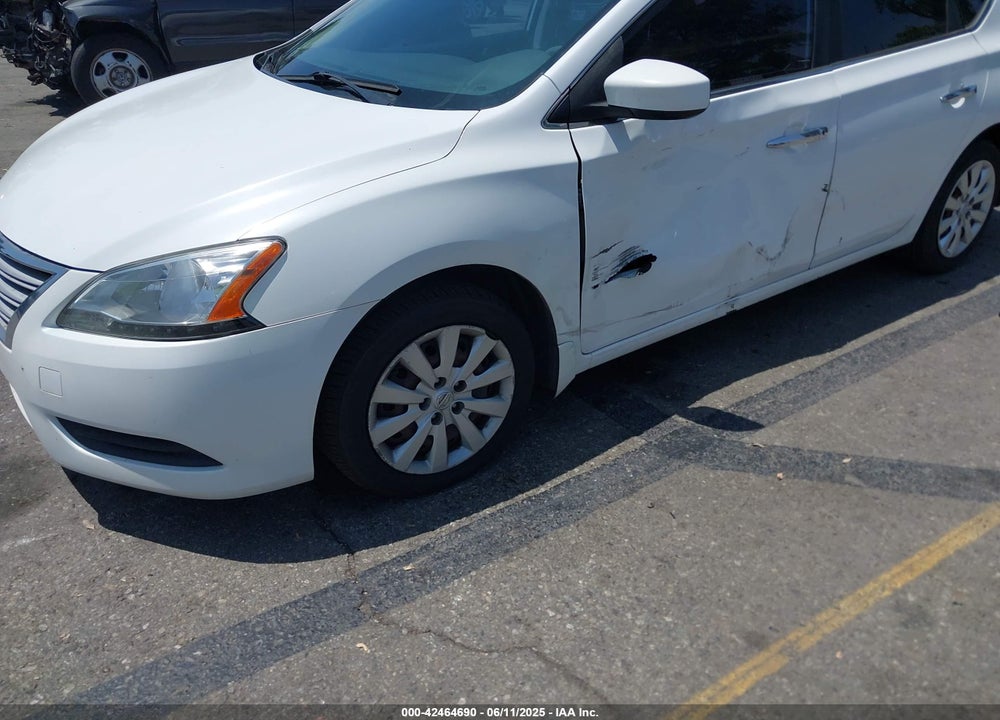 2014 NISSAN SENTRA S VIN: 3N1AB7AP8EY233806