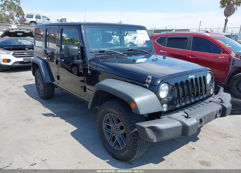 2018 JEEP WRANGLER JK UNLIMITED SPORT S 4X4 VIN: 1C4BJWDG5JL807887