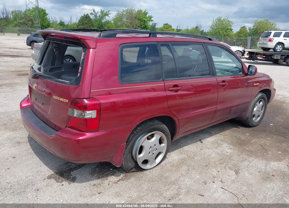 2006 TOYOTA HIGHLANDER VIN: JTEDP21AX60097437