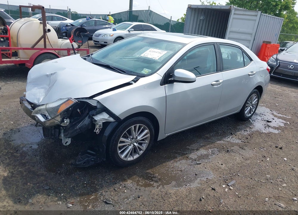 2015 TOYOTA COROLLA VIN: 2T1BURHE0FC424746