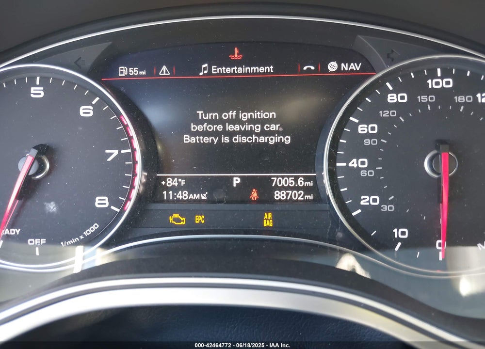 2016 AUDI A6 VIN: WAUFGAFC9GN003325