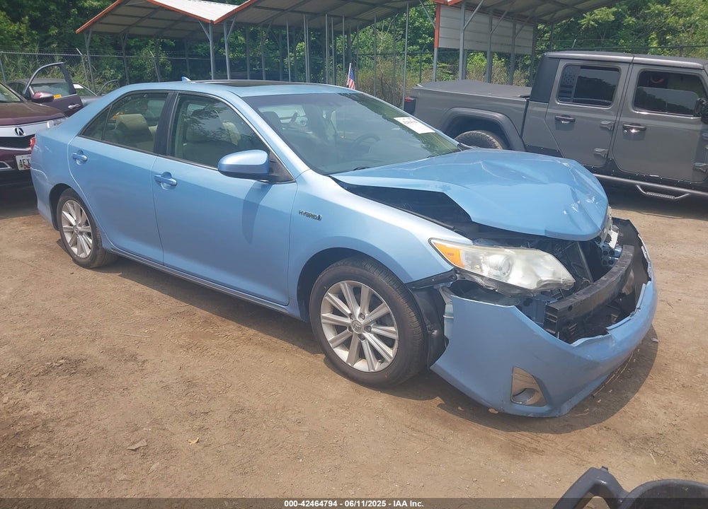 2013 TOYOTA CAMRY HYBRID XLE VIN: 4T1BD1FK7DU093363