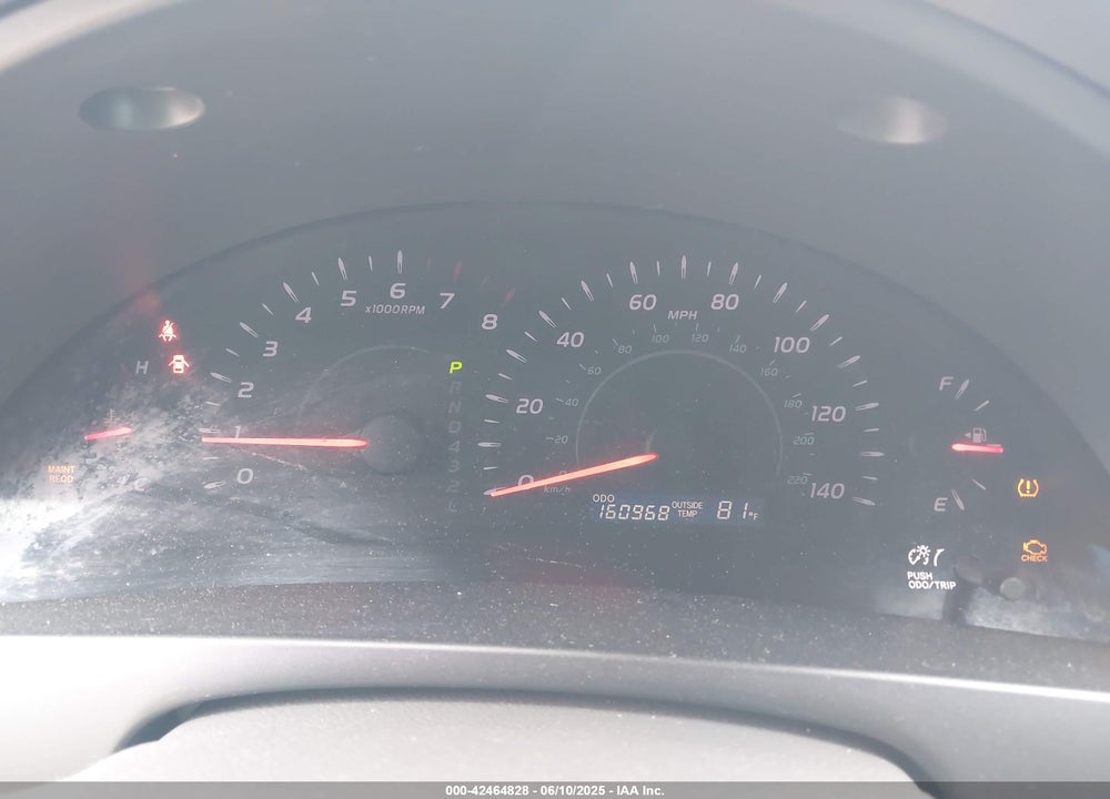 2007 TOYOTA CAMRY LE VIN: 4T1BE46K77U116644