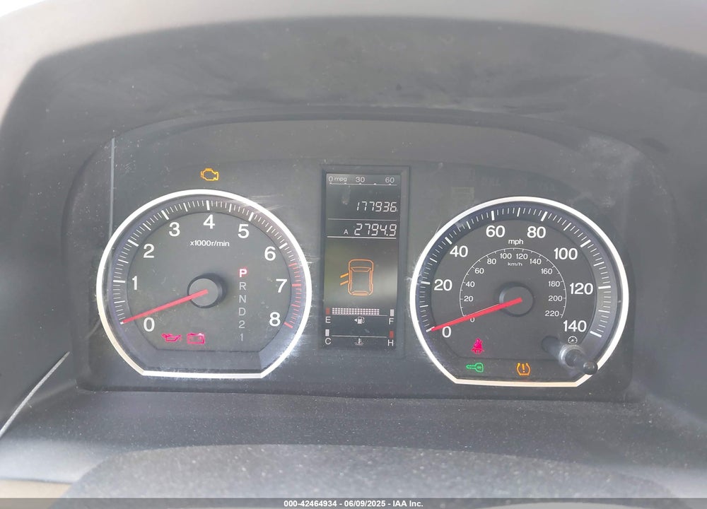 2009 HONDA CR-V LX VIN: JHLRE38399C005429