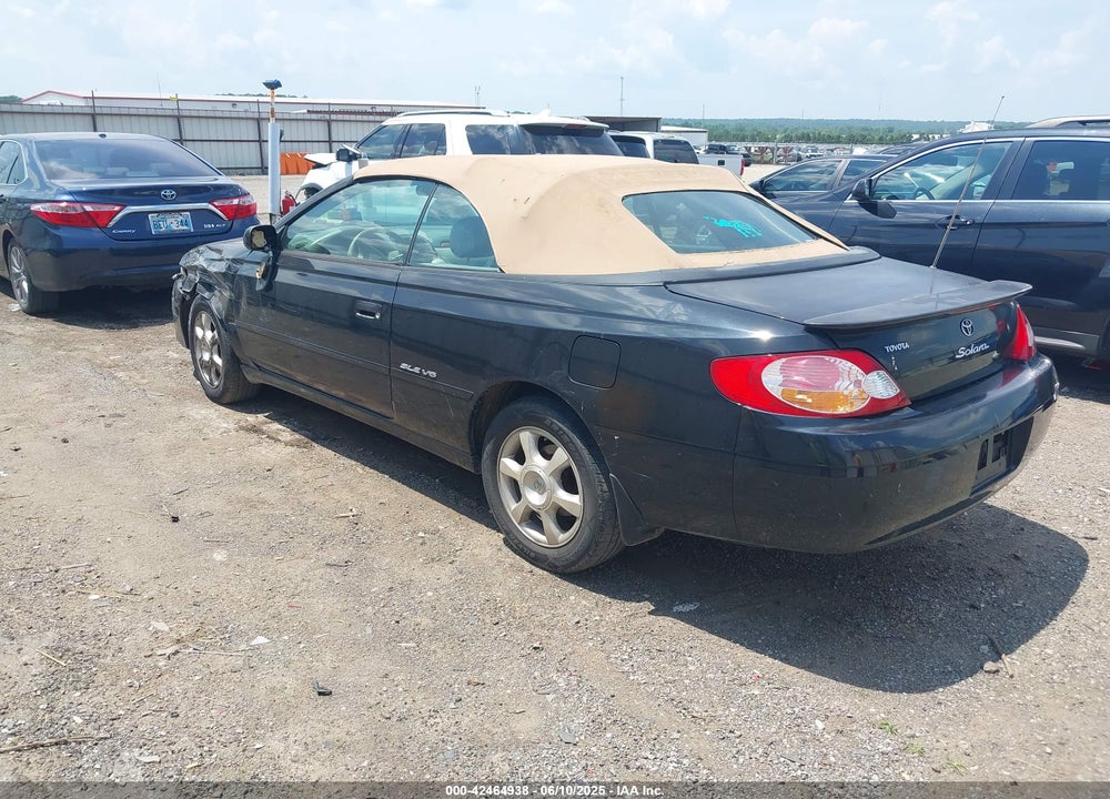 2002 TOYOTA CAMRY SOLARA SLE V6 VIN: 2T1FF22PX2C580199
