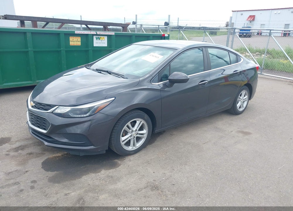 2016 CHEVROLET CRUZE VIN: 1G1BE5SM9G7248409