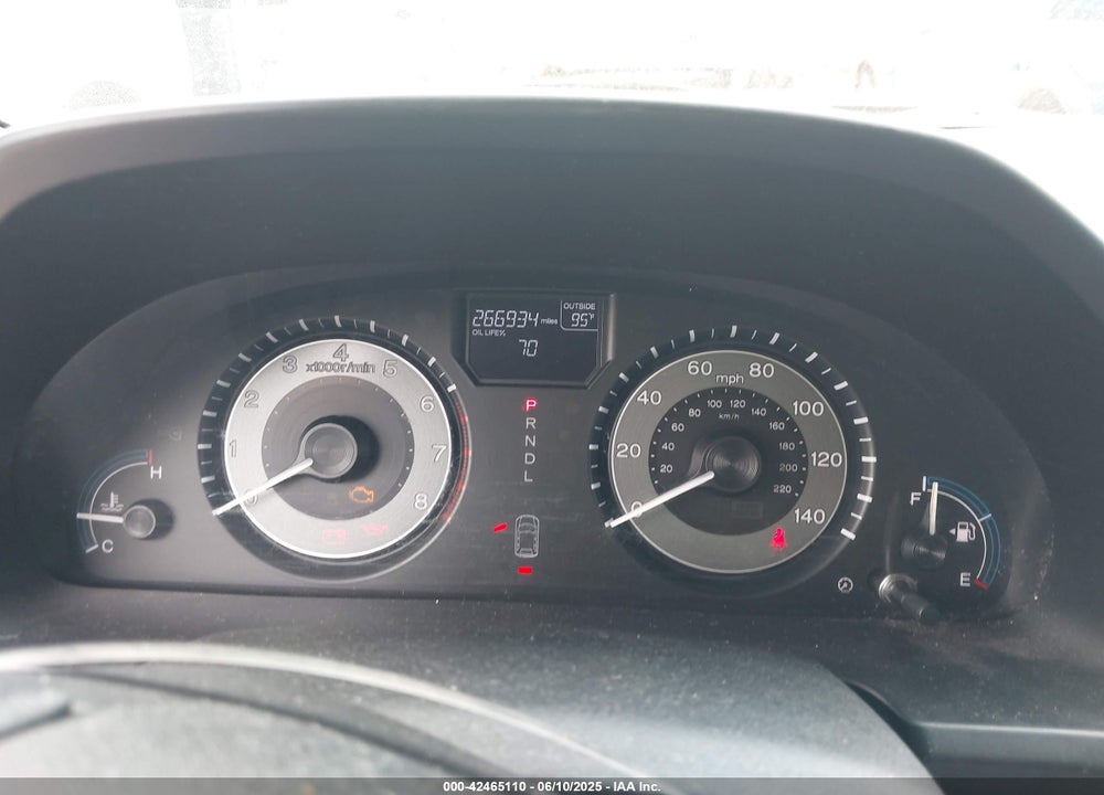 2012 HONDA ODYSSEY EX-L VIN: 5FNRL5H66CB081323