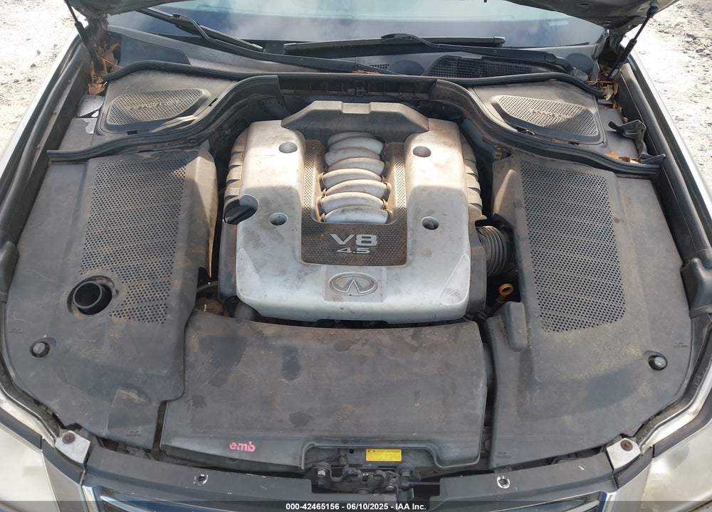 2007 INFINITI M45 VIN: JNKBY01E27M400803