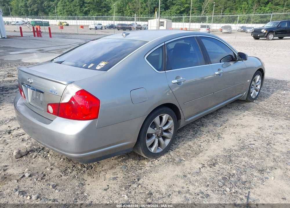 2007 INFINITI M45 VIN: JNKBY01E27M400803