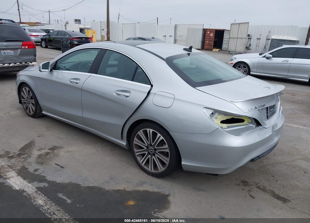 2018 MERCEDES-BENZ CLA 250 VIN: WDDSJ4EBXJN593951