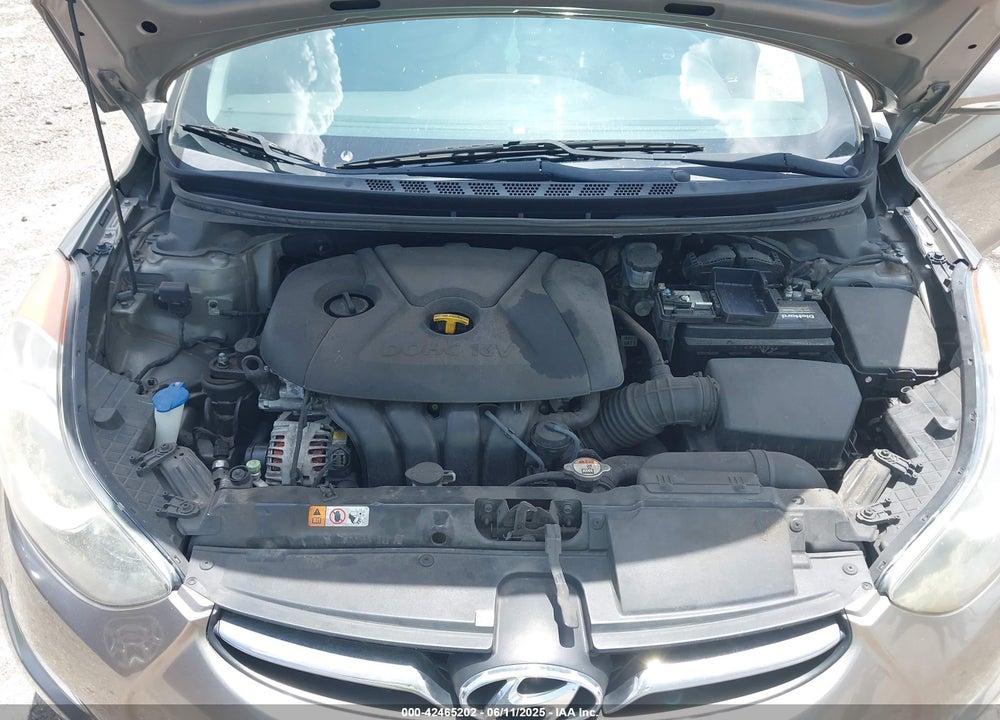 2013 HYUNDAI ELANTRA LIMITED VIN: 5NPDH4AE6DH266305