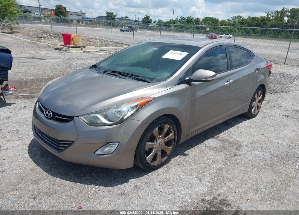 2013 HYUNDAI ELANTRA LIMITED VIN: 5NPDH4AE6DH266305