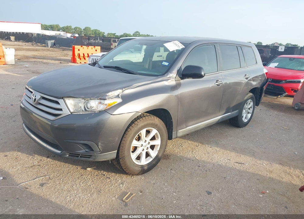 2013 TOYOTA HIGHLANDER VIN: 5TDZK3EH2DS138742