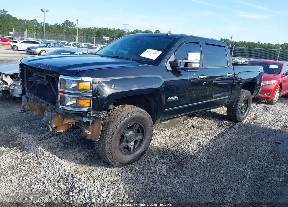 2014 CHEVROLET SILVERADO 1500 HIGH COUNTRY VIN: 3GCUKTEC7EG272127