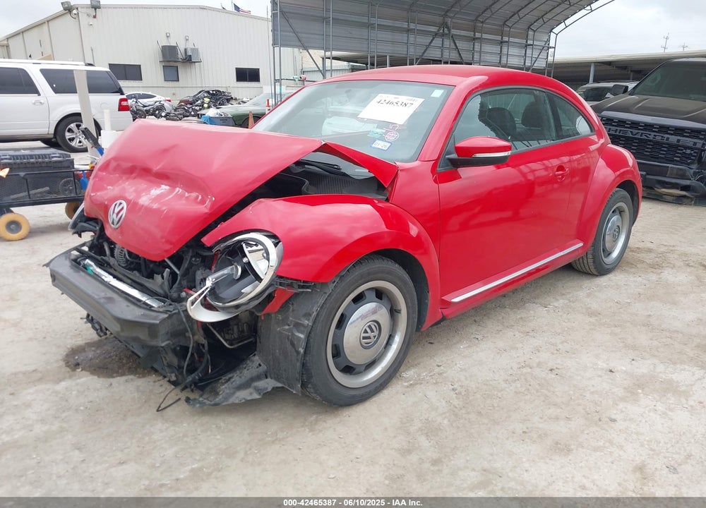 2012 VOLKSWAGEN BEETLE VIN: 3VWJP7AT0CM601201