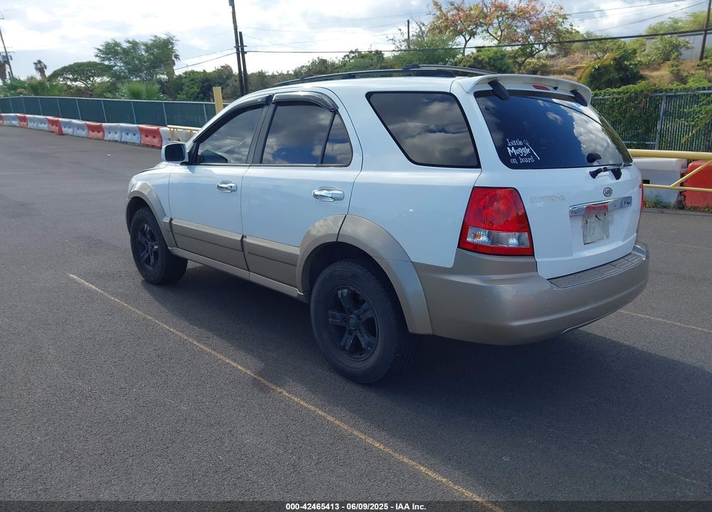 2003 KIA SORENTO EX/LX VIN: KNDJD733735050828