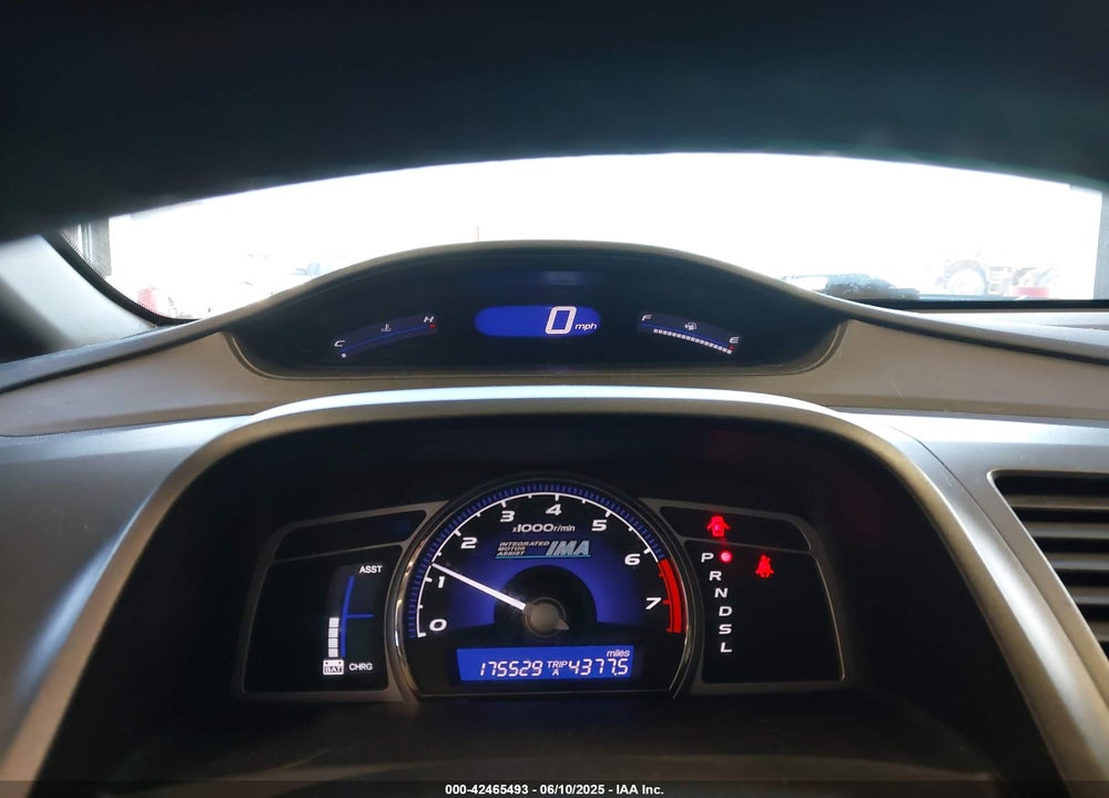 2009 HONDA CIVIC HYBRID VIN: JHMFA36259S018933