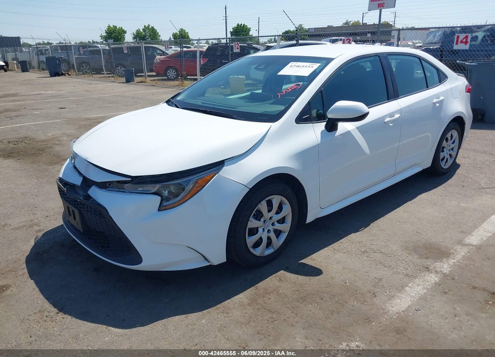 2021 TOYOTA COROLLA LE VIN: 5YFEPMAE8MP242971