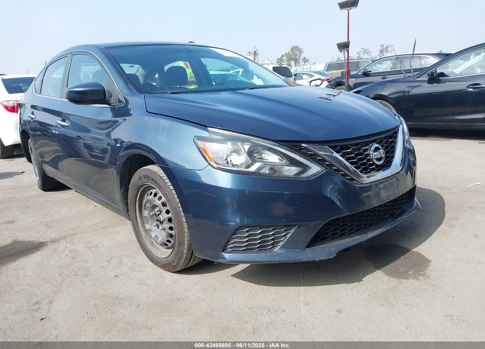 2017 NISSAN SENTRA SV VIN: 3N1AB7AP6HL649080