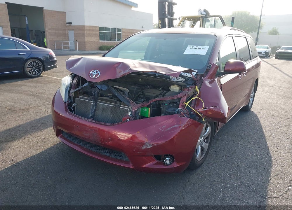 2016 TOYOTA SIENNA LE 8 PASSENGER VIN: 5TDKK3DC8GS713020