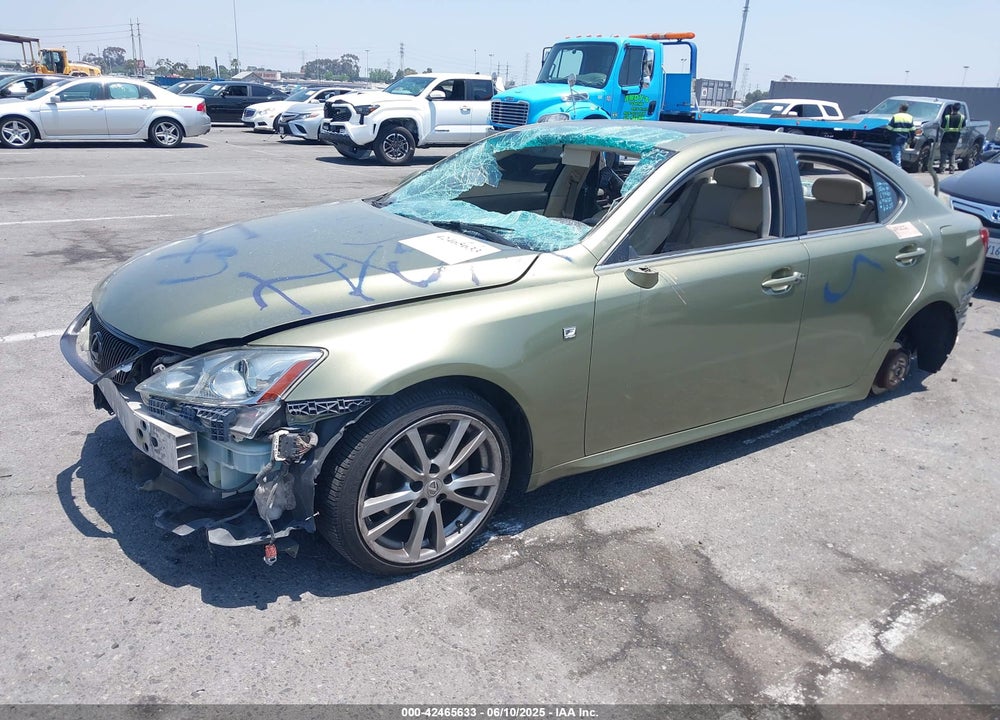 2008 LEXUS IS250 VIN: JTHBK262182076025