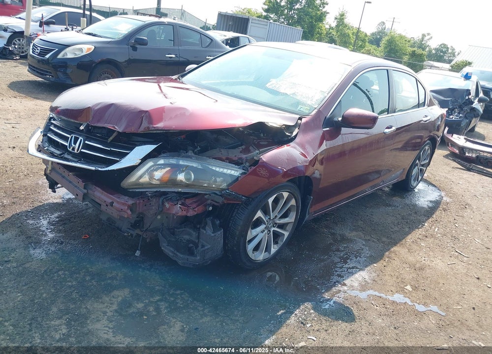 2014 HONDA ACCORD VIN: 1HGCR2F50EA051924
