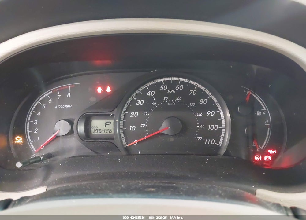 2011 TOYOTA SIENNA LE V6 VIN: 5TDKK3DC9BS105483