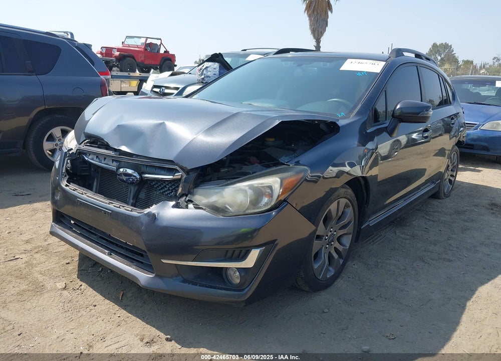2015 SUBARU IMPREZA 2.0I SPORT PREMIUM VIN: JF1GPAY6XF8254761