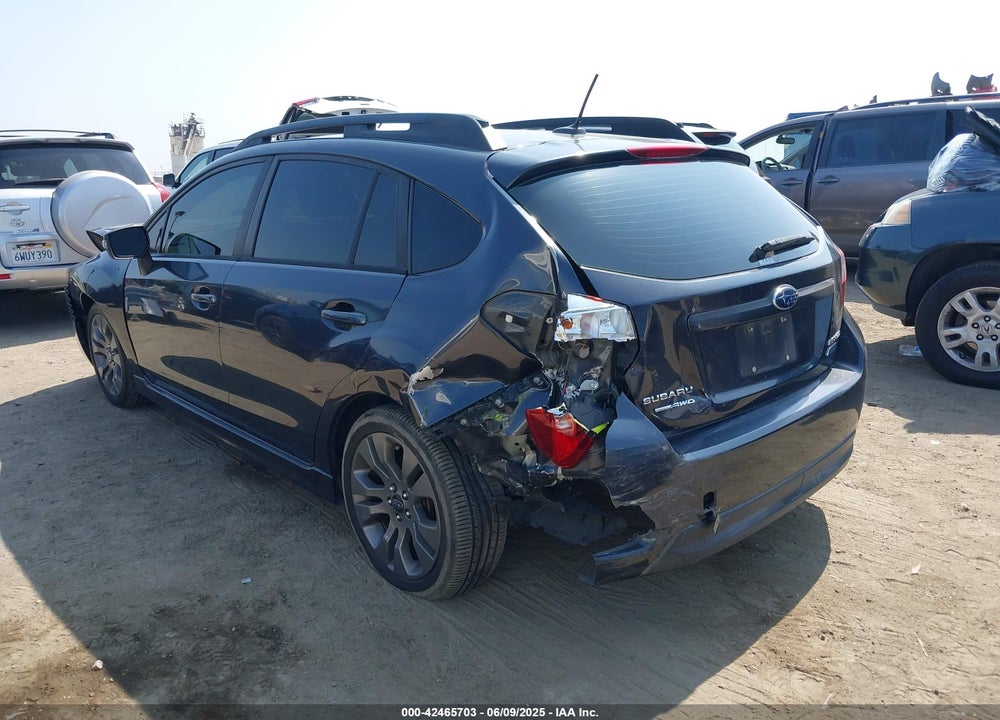 2015 SUBARU IMPREZA 2.0I SPORT PREMIUM VIN: JF1GPAY6XF8254761