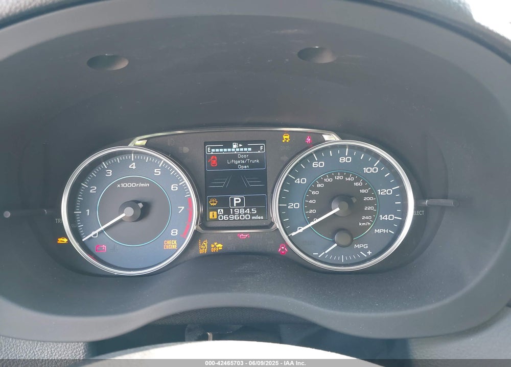 2015 SUBARU IMPREZA 2.0I SPORT PREMIUM VIN: JF1GPAY6XF8254761