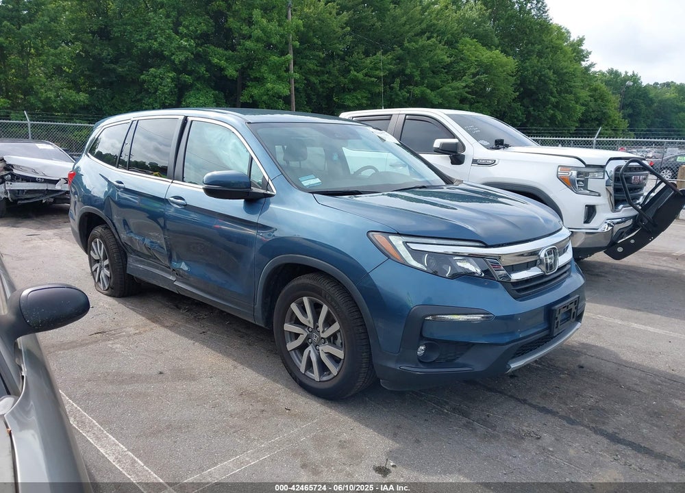 2019 HONDA PILOT EX VIN: 5FNYF5H36KB015748