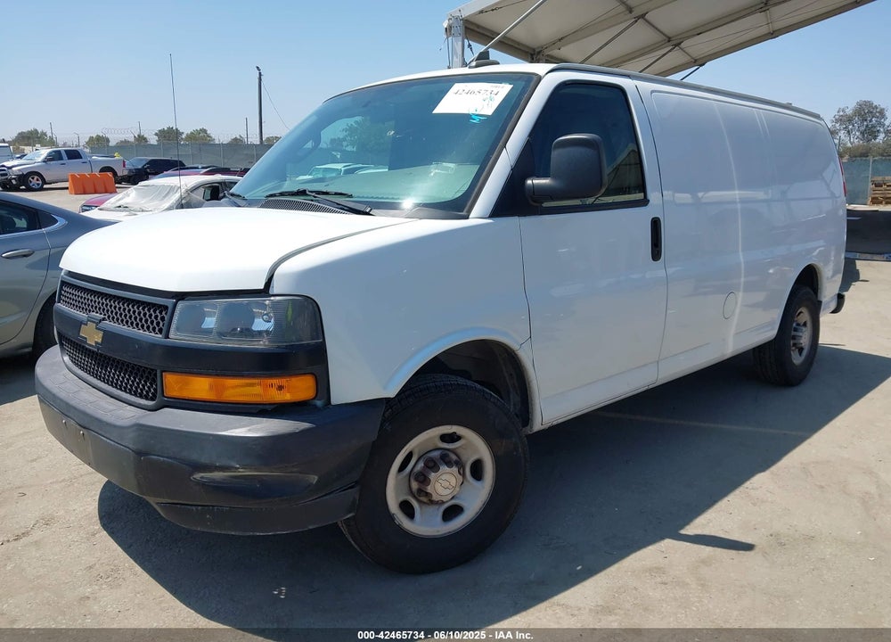 2018 CHEVROLET EXPRESS 2500 WORK VAN VIN: 1GCWGAFP3J1265538