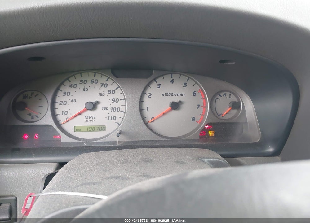 2001 NISSAN XTERRA SE VIN: 5N1ED28T11C530591