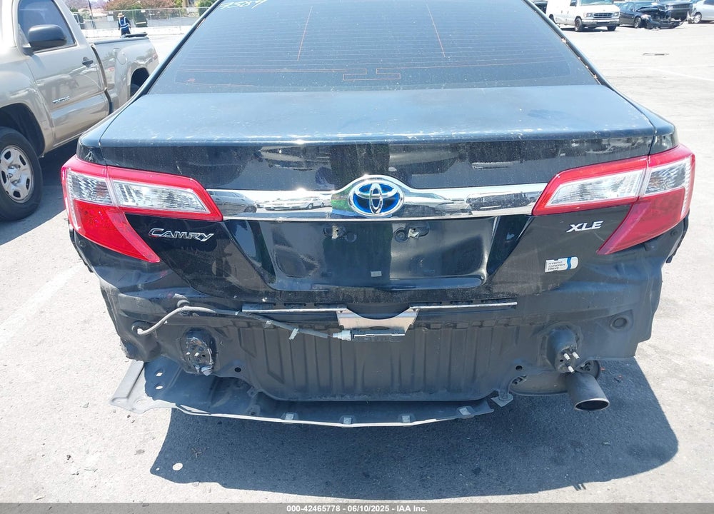 2012 TOYOTA CAMRY HYBRID VIN: 4T1BD1FK2CU053853