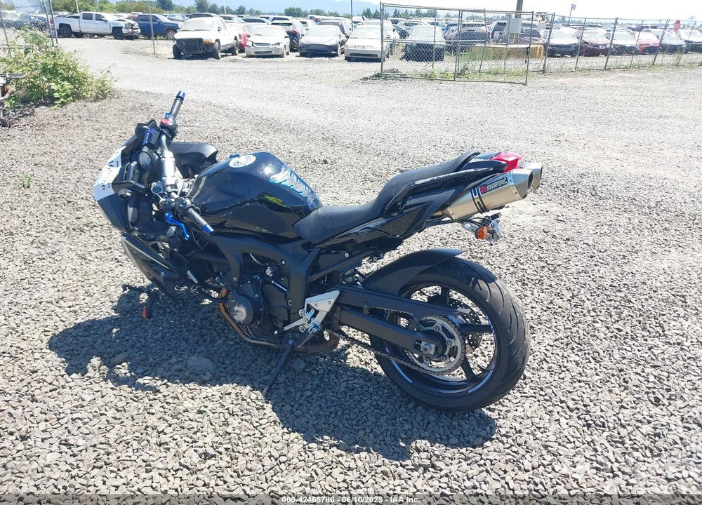 2008 YAMAHA FZ6 VIN: JYARJ13E48A003566