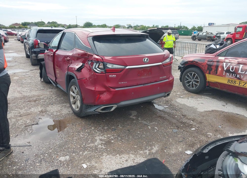 2016 LEXUS RX VIN: 2T2ZZMCA5GC010091