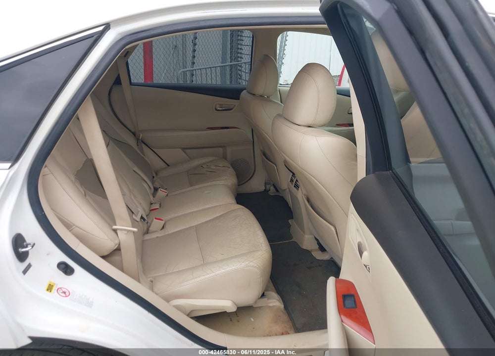 2011 LEXUS RX 350 VIN: JTJZK1BA4B2411340