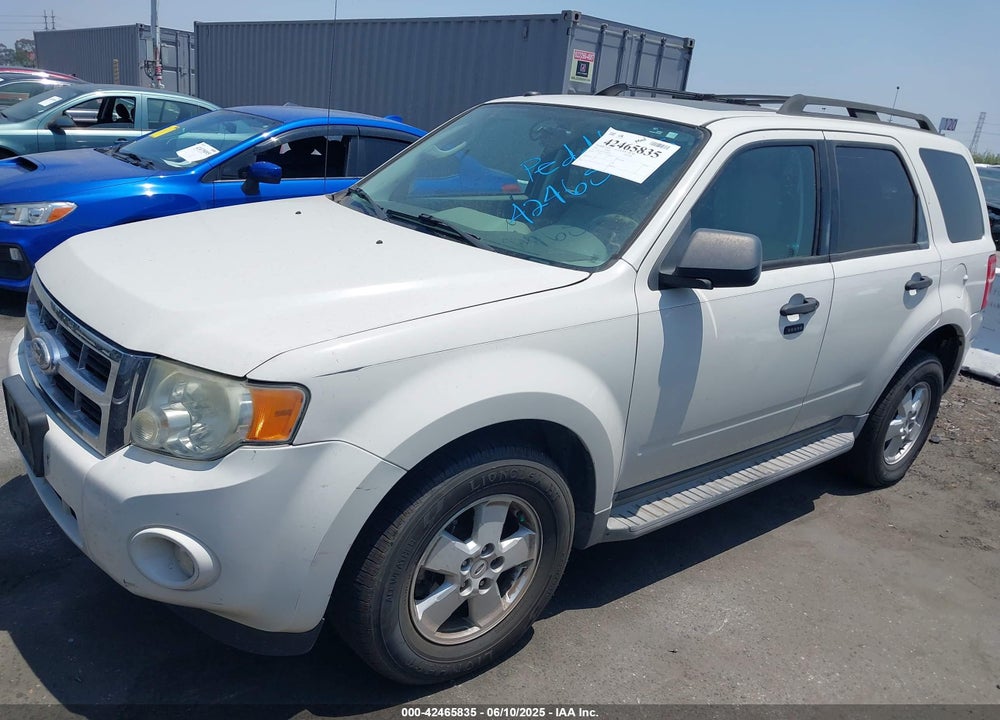 2010 FORD ESCAPE XLT VIN: 1FMCU0DG5AKC89208