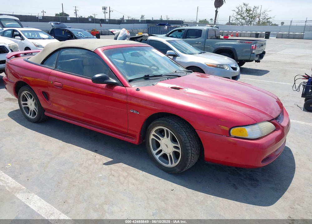1997 FORD MUSTANG GT VIN: 1FALP45X9VF156814