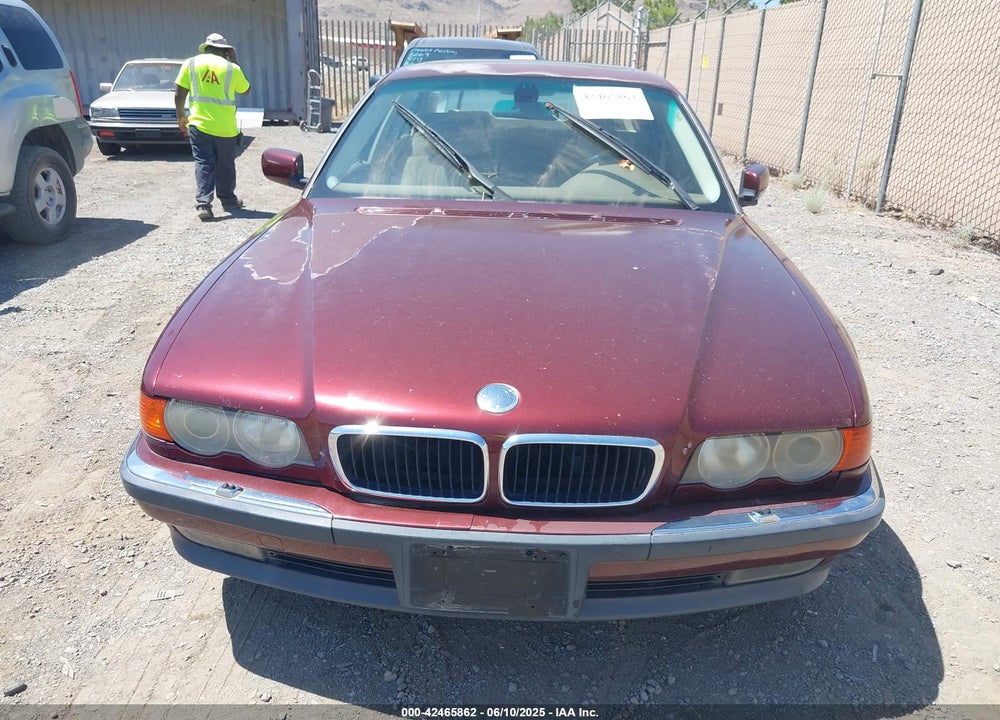 2000 BMW 740IL VIN: WBAGH8349YDP07409